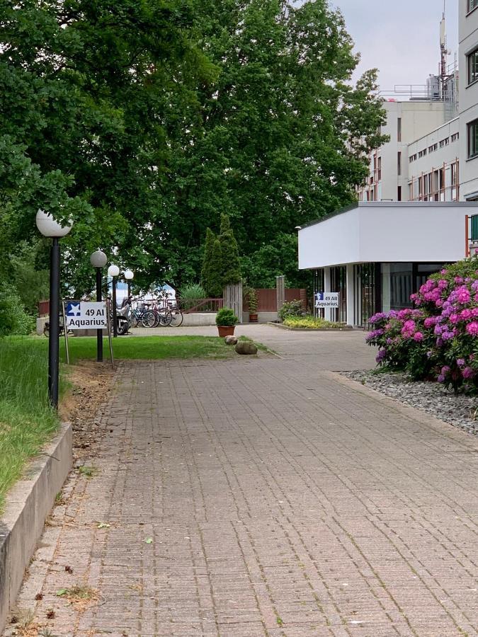 Kleine Moewe, Exklusives Ein Zimmer Apartment Mit Sauna Im Haus Wunstorf Exterior photo