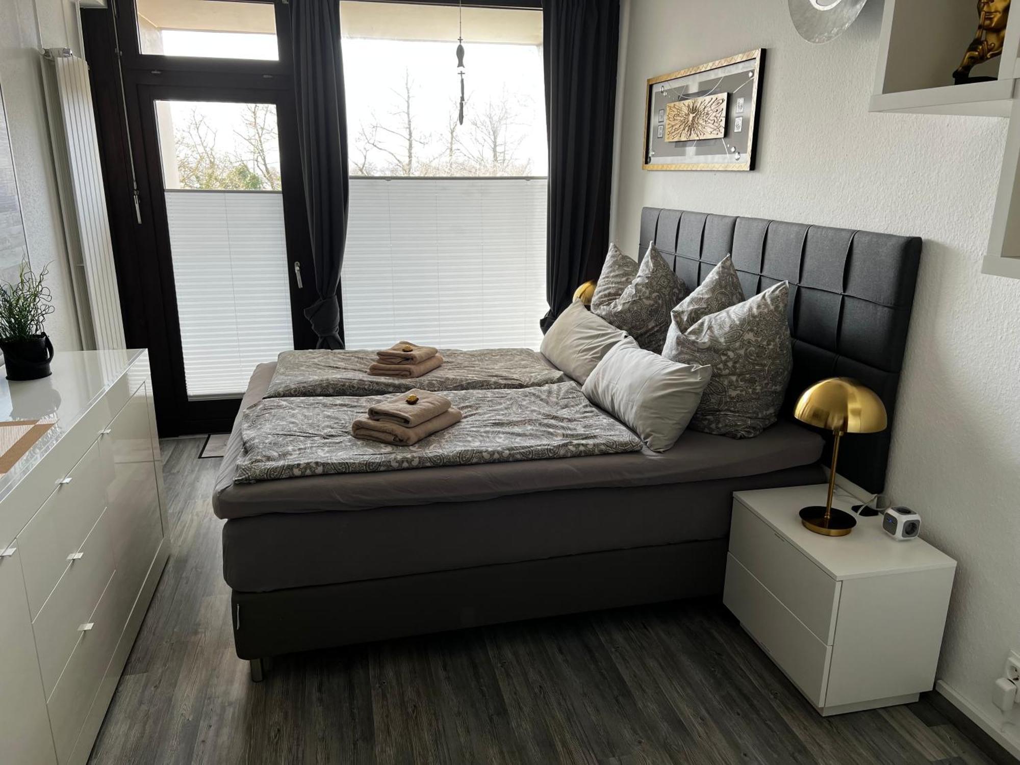 Kleine Moewe, Exklusives Ein Zimmer Apartment Mit Sauna Im Haus Wunstorf Exterior photo